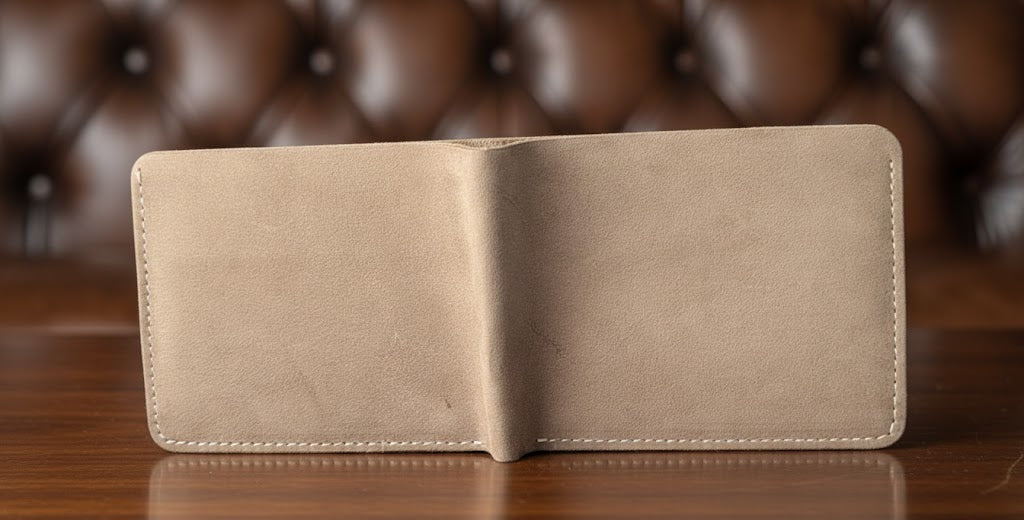 Leather Wallets - Bifold Silver - BLW#2