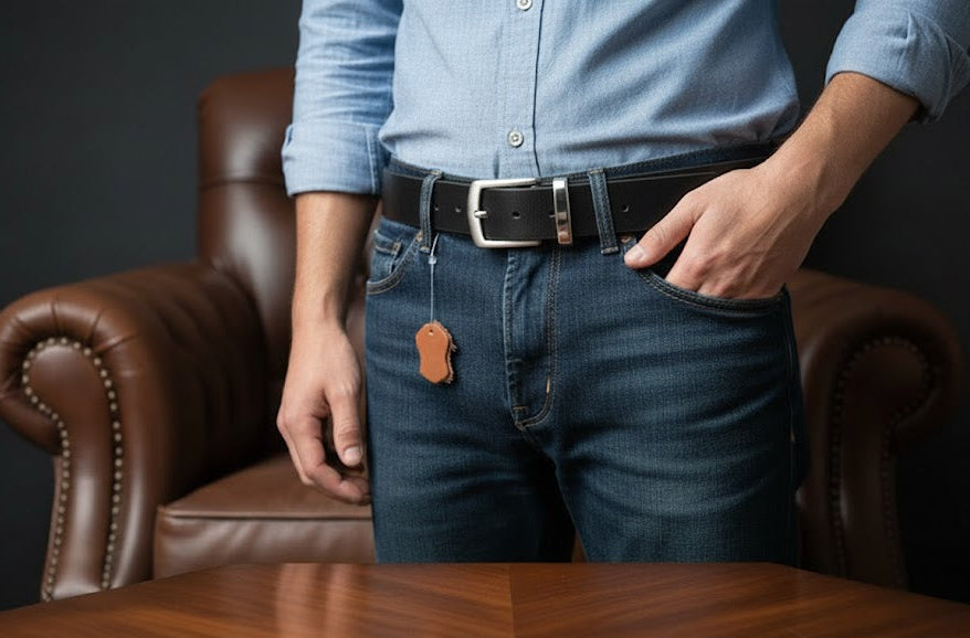 Leather Belts - Black - LW#2