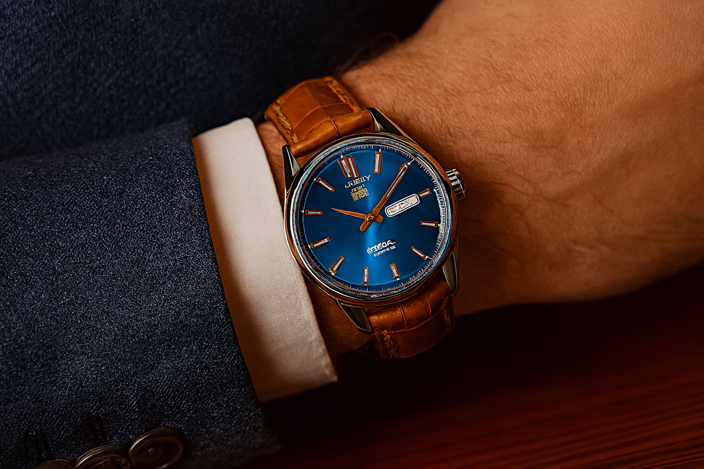 Leather Watches - Brown-Black - LW#1