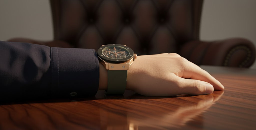 Premium Watches - Green-Gold - LW#1