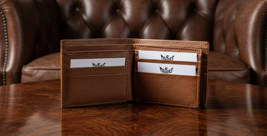 Leather Wallets - Trident Brown - TLW#1