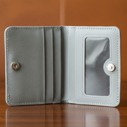 Leather Wallets - Bifold Grey - BLW#1