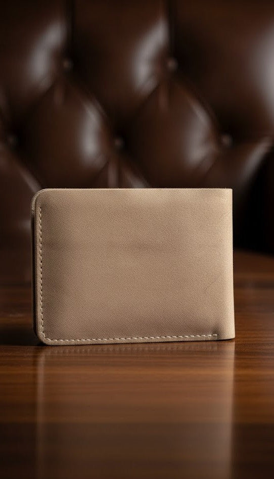 Leather Wallets - Bifold Silver - BLW#2