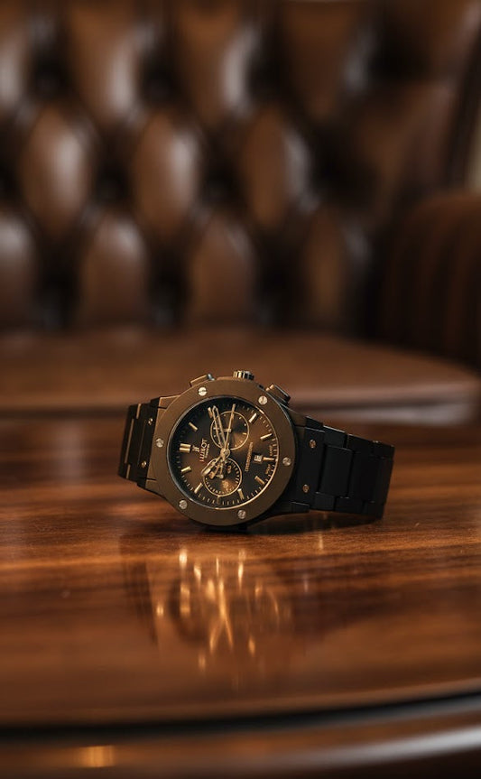 Watches - ChainWatch Black - CW#1