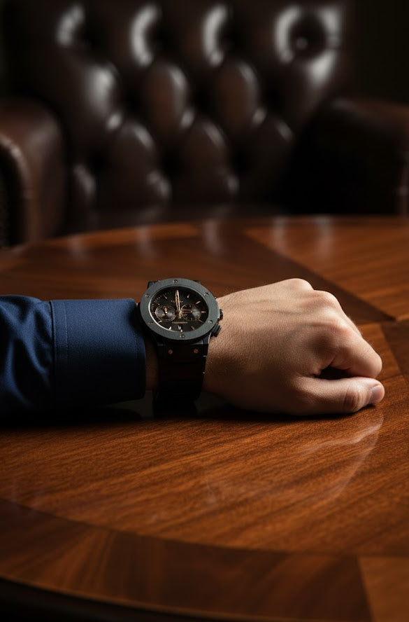 Watches - ChainWatch Black - CW#1