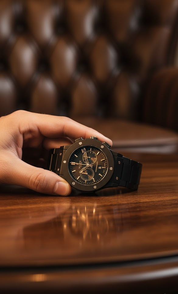 Watches - ChainWatch Black - CW#1