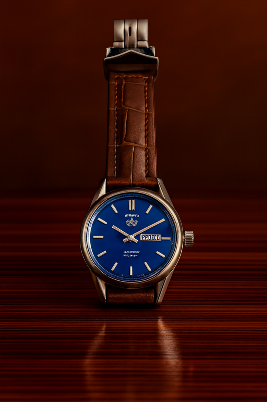 Leather Watches - Brown-Black - LW#1