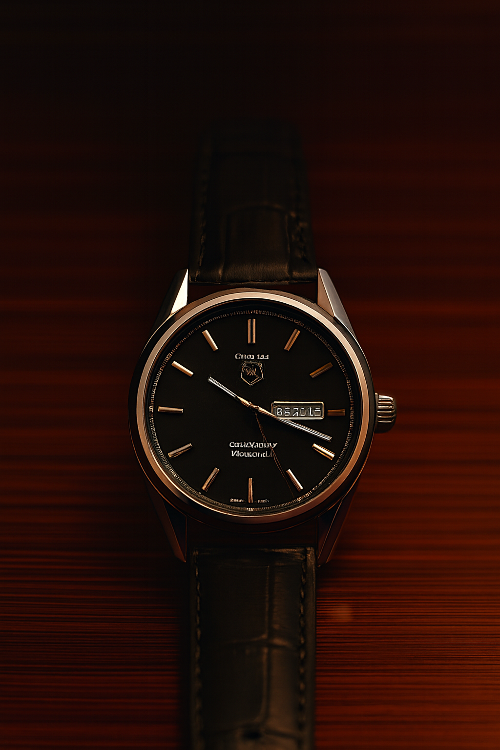 Leather Watches - Black - LW#1