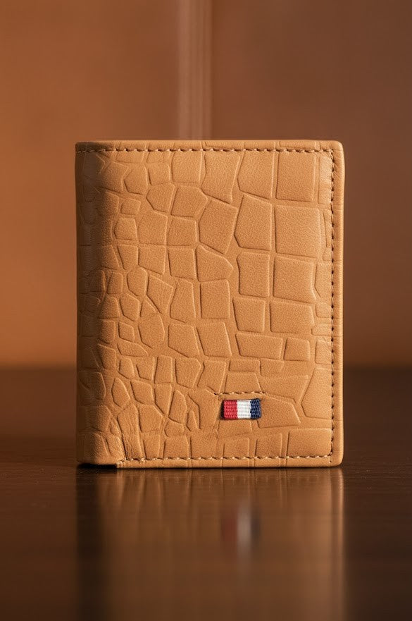 Gift / Combo Box - Soft Leather Wallet with Wrist Watch (Matching Color)