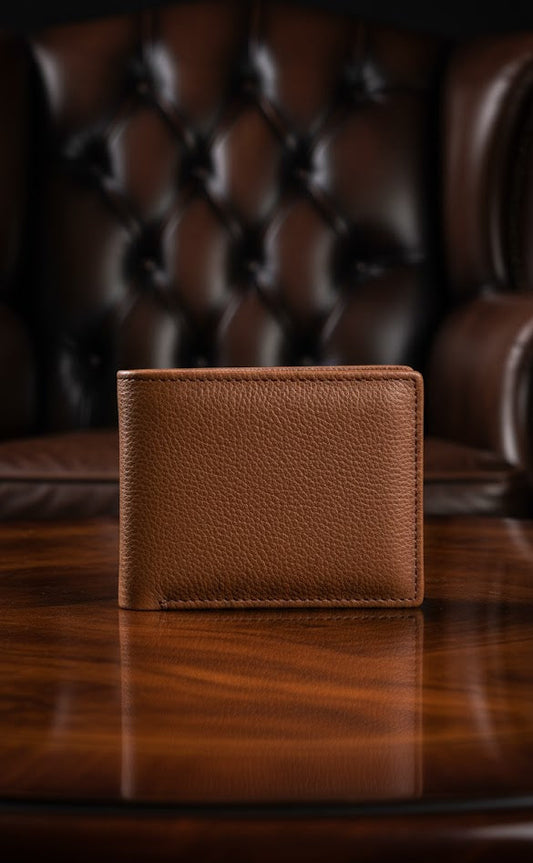 Leather Wallets - Trident Brown - TLW#1