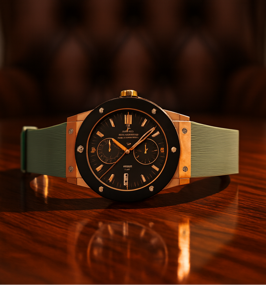 Premium Watches - Green-Gold - LW#1